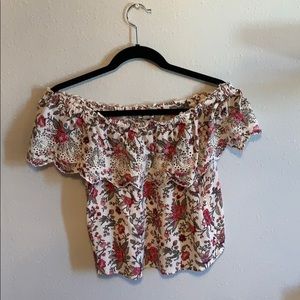 Cute off the shoulder top!